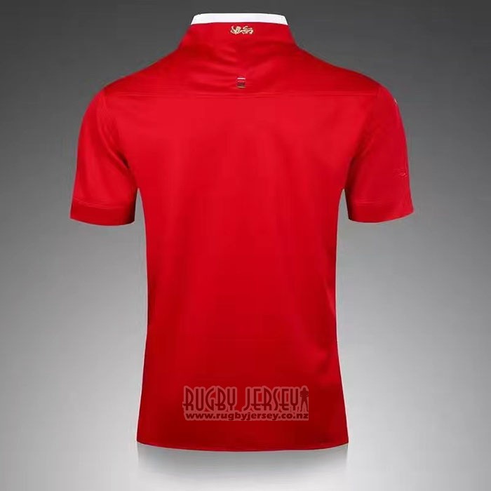 British & Irish Lions Rugby Jersey 2017 Training Red